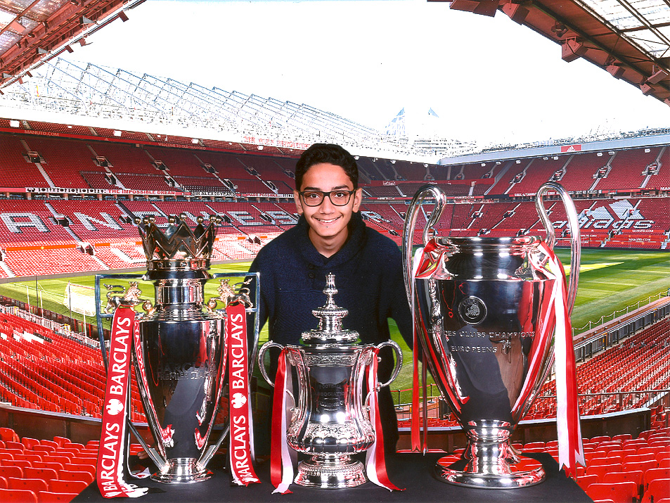 Mahdi Bashash United Kingdom UK Manchester United Stadium